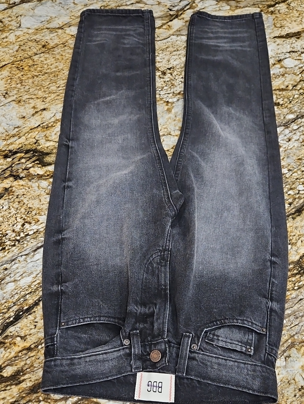 BDG Urban Outfitters Women's Washed Black Jeans. Size 24 Inseam 28.5" Rise 10.5